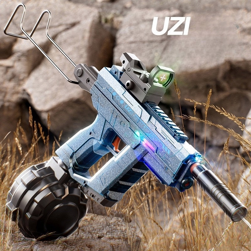 UZI Electric Automatic Water-Absorbing Toy Gun