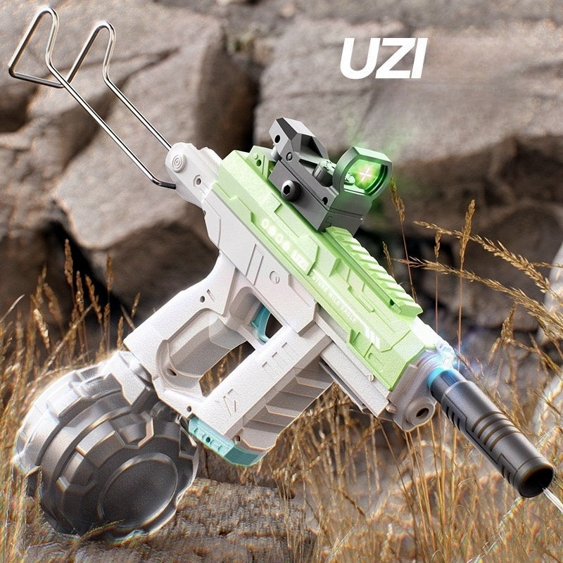 UZI Electric Automatic Water-Absorbing Toy Gun