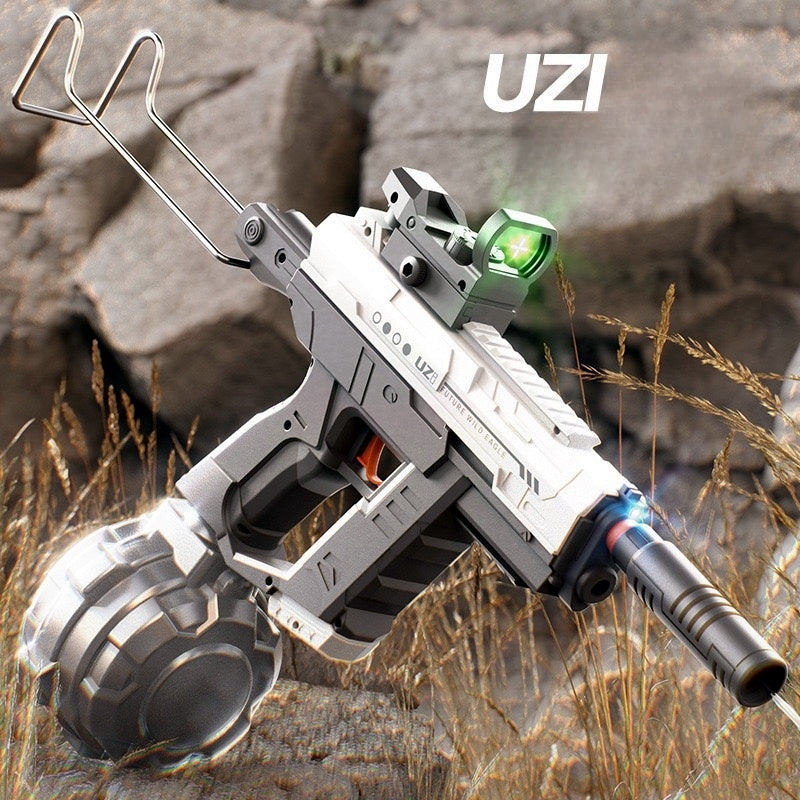 UZI Electric Automatic Water-Absorbing Toy Gun