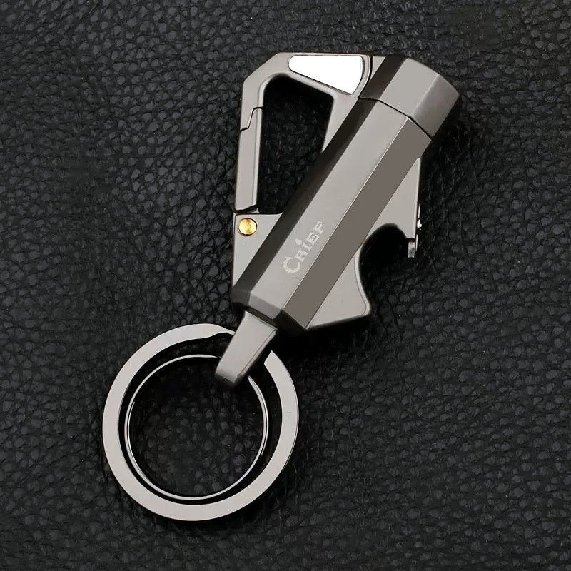 Multi Keychain with Lighter &Bottle Opener