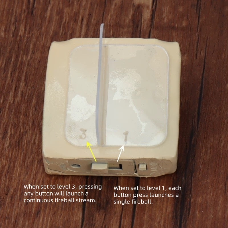 Triple-Barrel Fireball Launcher