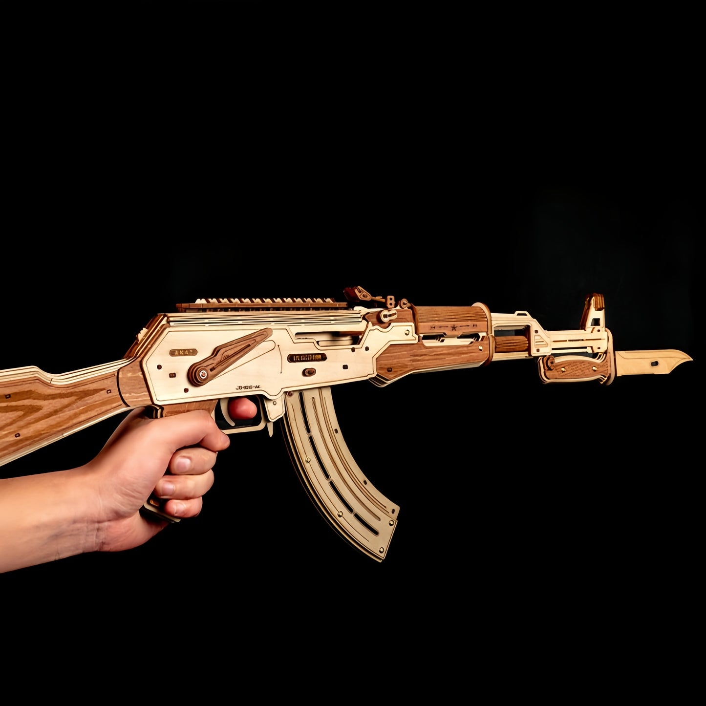 AK47 Wooden Assault Model Kit