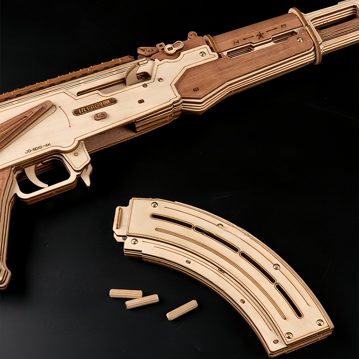 AK47 Wooden Assault Model Kit