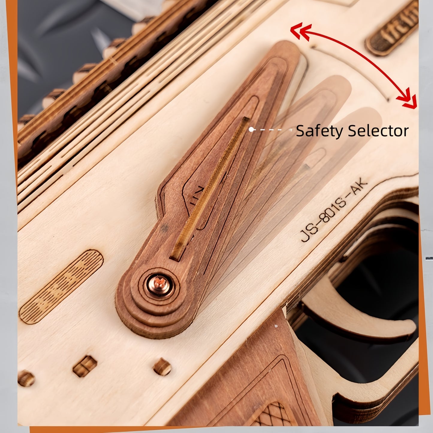 AK47 Wooden Assault Model Kit