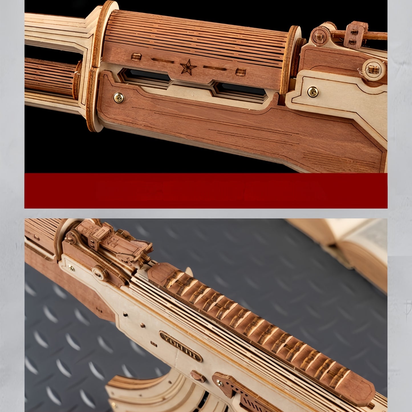 AK47 Wooden Assault Model Kit