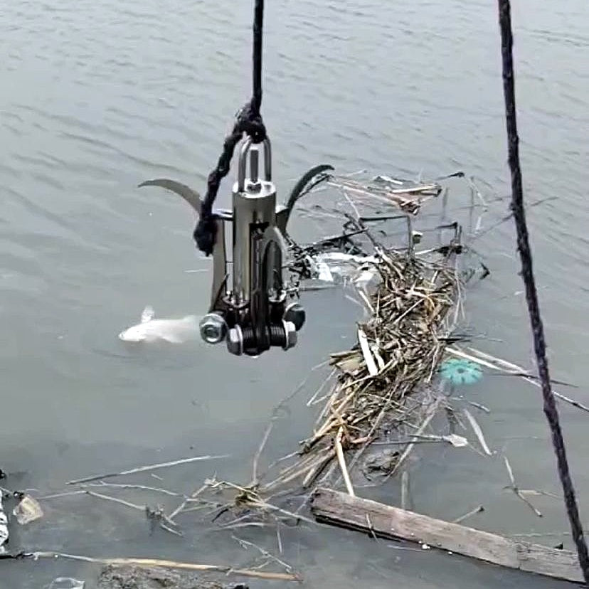 Flodable Tiger Claw Hook +4m Retractable leash