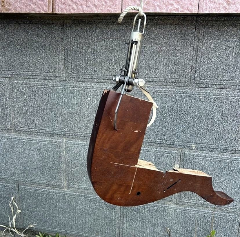 Flodable Tiger Claw Hook +4m Retractable leash