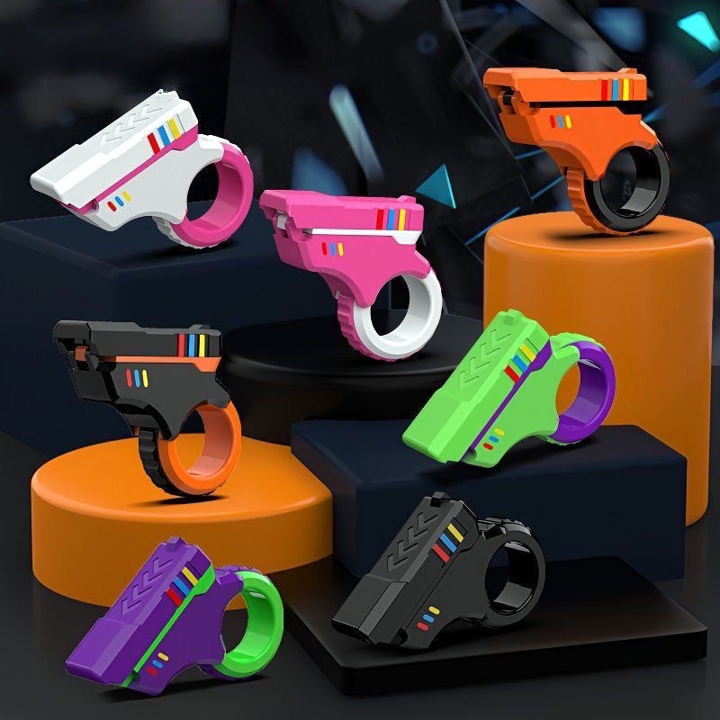 🔥 Magnetic Push-Card EDC Toy | Spin, Click, & Decompress Anywhere🔥