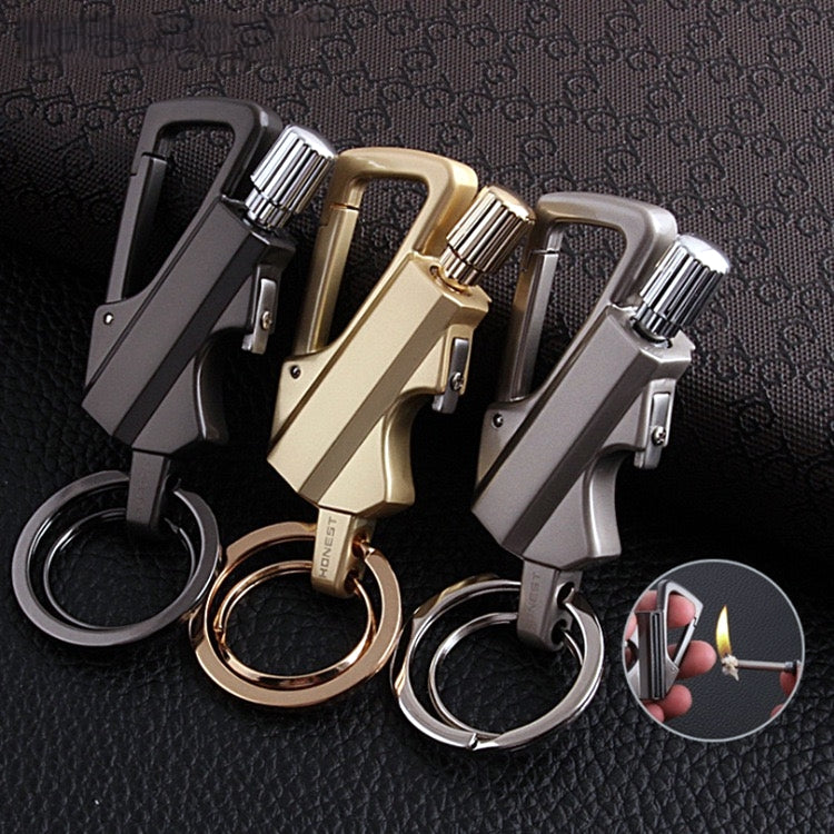 Multi Keychain with Lighter &Bottle Opener