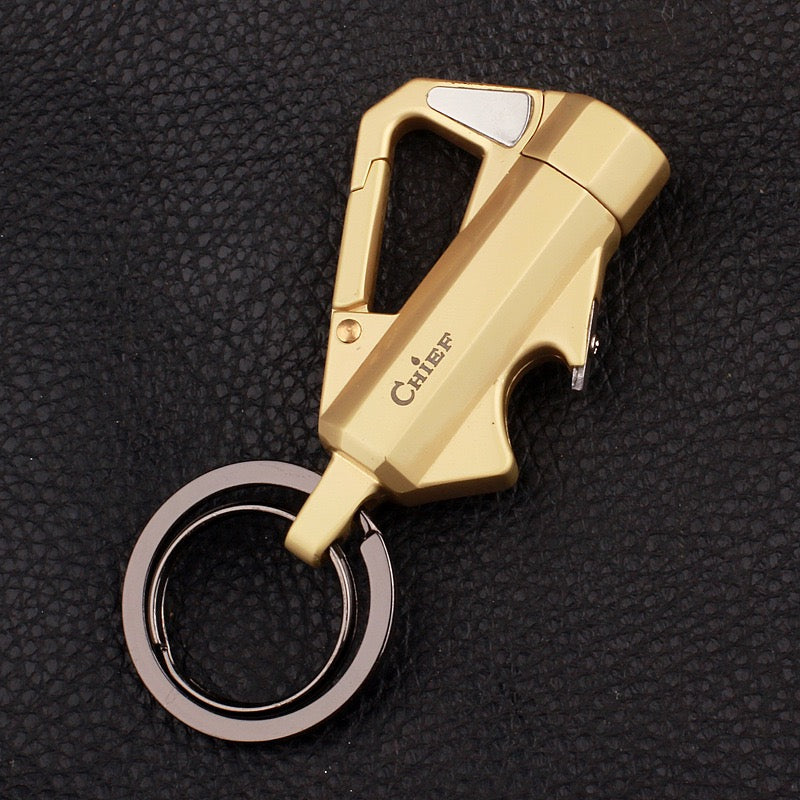 Multi Keychain with Lighter &Bottle Opener