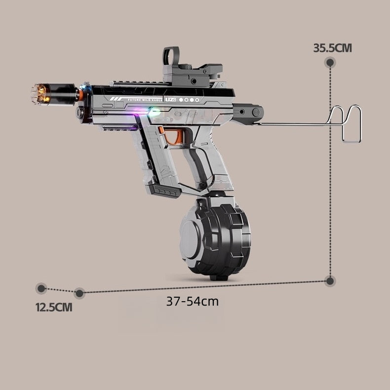 UZI Electric Automatic Water-Absorbing Toy Gun