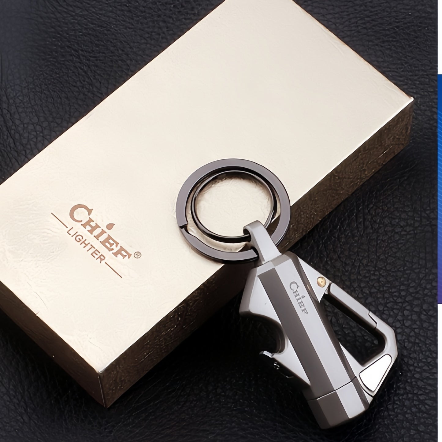 Multi Keychain with Lighter &Bottle Opener