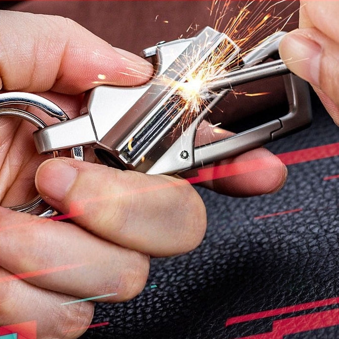 Multi Keychain with Lighter &Bottle Opener
