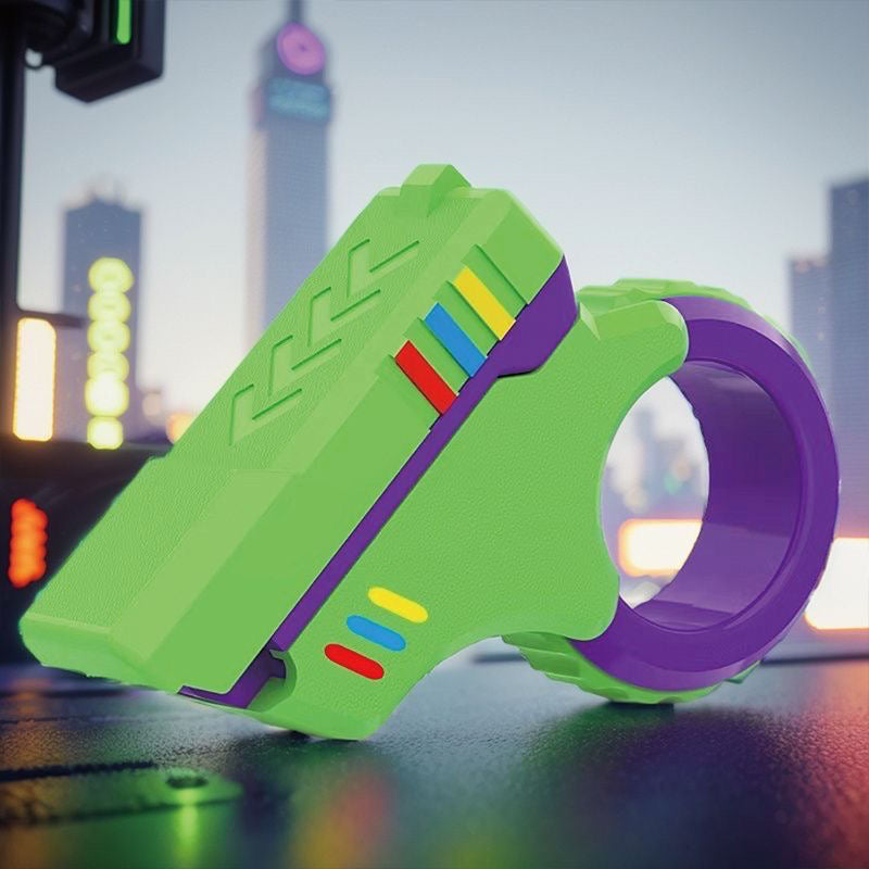 🔥 Magnetic Push-Card EDC Toy | Spin, Click, & Decompress Anywhere🔥