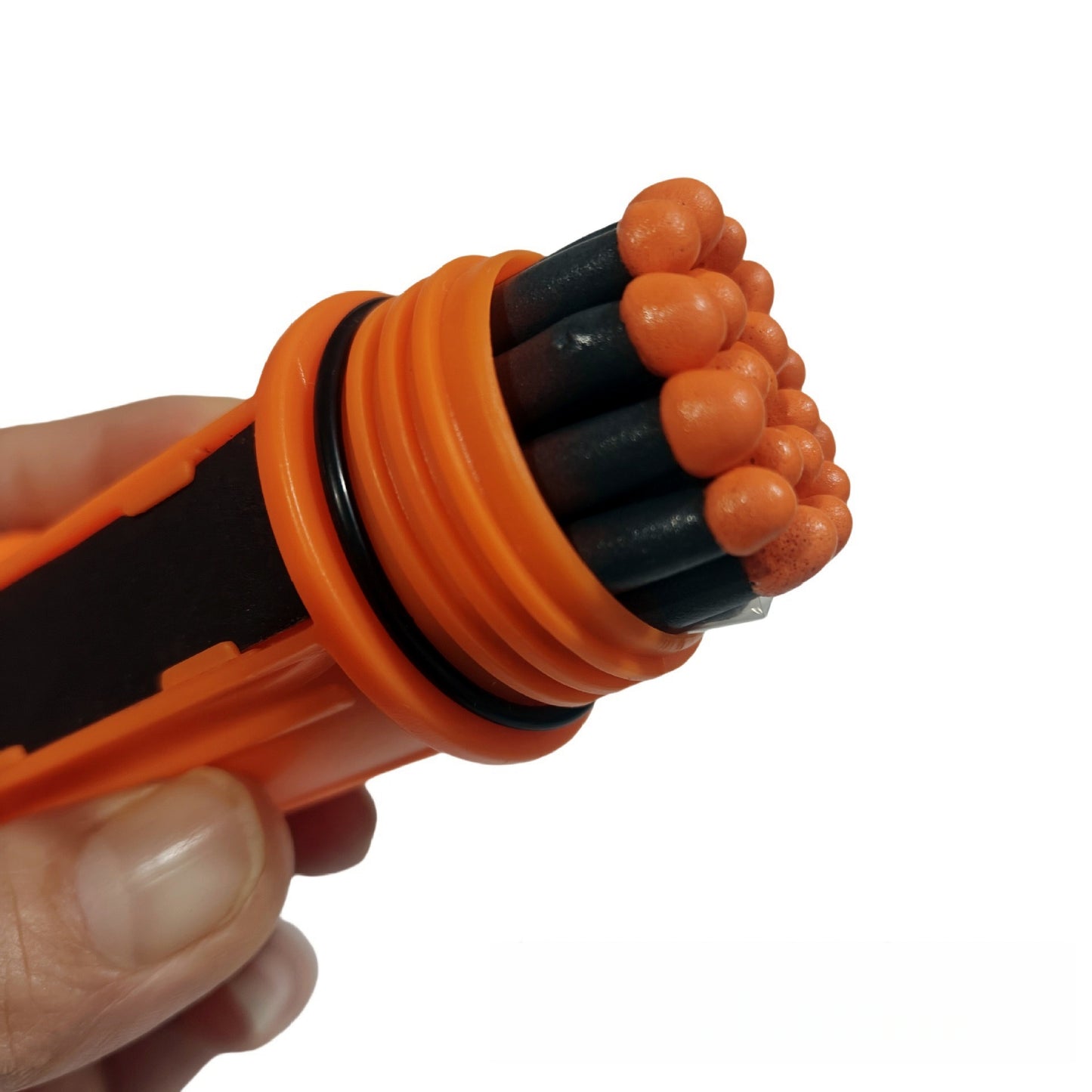 Waterproof & Windproof Survival Matches – 20 Sticks with Waterproof Case | Emergency Fire Starter for Camping, Hiking &amp; Survival Kits