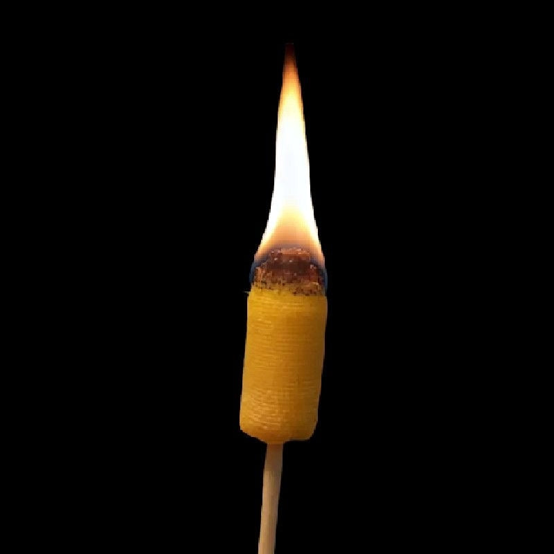 Flame Lighter Stick - Outdoor Fire Starter for Camping & Grilling、Survival