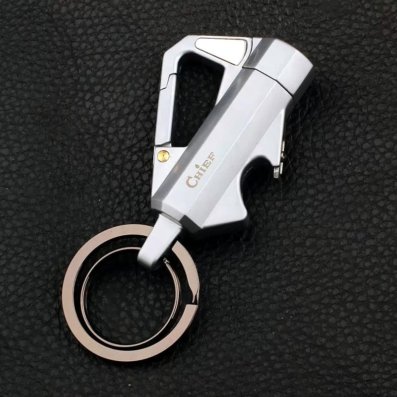 Multi Keychain with Lighter &Bottle Opener