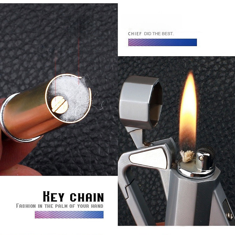 Multi Keychain with Lighter &Bottle Opener