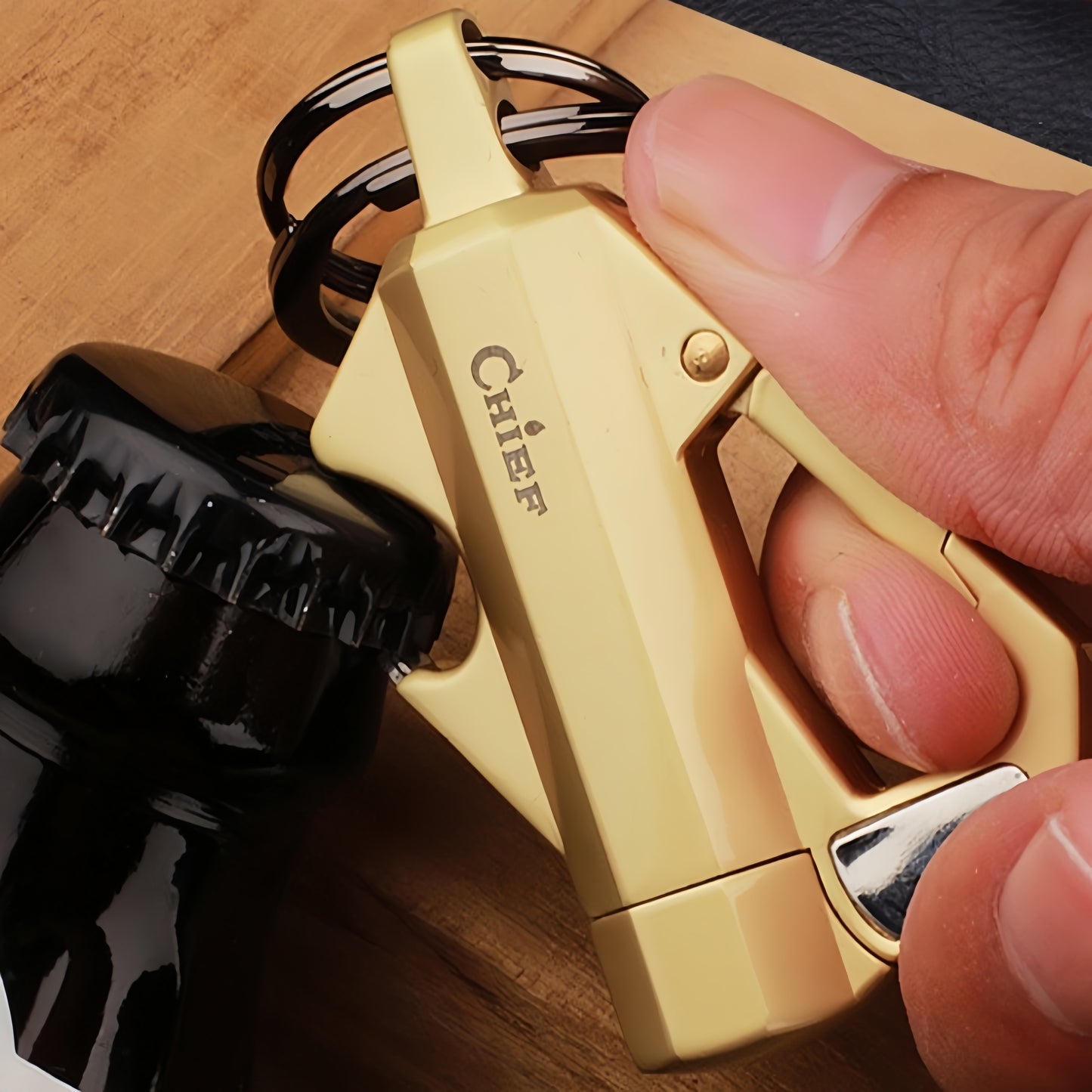 Multi Keychain with Lighter &Bottle Opener